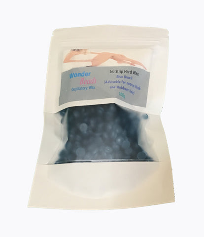 Blue Brazil Wonder beads depilatory wax 100 grams