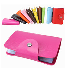 12 Slots Faux Leather card holder