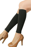 BLACK THIGH SLIMMER LEG MASSAGE CALF SLIMMING SHAPER