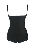 ZIPPER N CLIPS WOMEN SHAPEWEAR LATEX BODY SHAPER