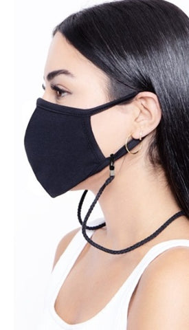 Polypropylene Paracord Mask Strap Lanyard Hanging Face Mask Necklace