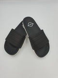 Runningvogue two tone Black and White Sole Slides