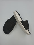 Runningvogue two tone Black and White Sole Slides
