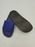 Runningvogue two tone Royal Blue and Black Sole Slides