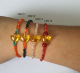 Minimalist Citrine Money Charm
