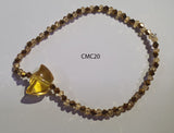 Minimalist Citrine Money Charm