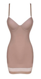 Top Mesh Shaperwear Tummy Control Push Up Shaperwear Halter and Overbust Full Body Shaper Waist