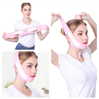 VENTILATED SLIMMING FACE MASK BELT