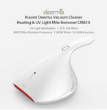 Xiaomi Deerma Vacuum Cleaner Mite Dust Remover Electric Handheld Anti-Dust HEPA UV Mites Kill Controller 13000Pa Cleaning Machine for Bed Pillow Sofa CM810 220V