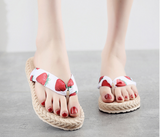 Light Weight hemp style sole women's Slippers