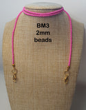 Beads Mask Strap Lanyard Hanging Face Mask Necklace