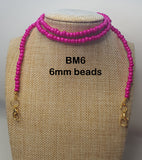 Beads Mask Strap Lanyard Hanging Face Mask Necklace