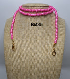 Beads Mask Strap Lanyard Hanging Face Mask Necklace