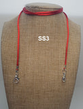 Silk Satin Cord 2.5mm Mask Strap Lanyard Hanging Face Mask Necklace