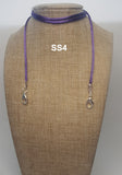 Silk Satin Cord 2.5mm Mask Strap Lanyard Hanging Face Mask Necklace