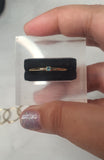 Minimalist Solitaire 14k Gold Plated AAA CZ Zircon Ring R246
