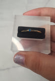 Minimalist Solitaire 14k Gold Plated AAA CZ Zircon Ring R246