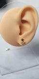 Double Star stud earrings