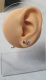 Double Star stud earrings