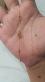 18K Gold Four Leaf Clover Luxury Bracelet