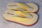 Zia platform flip flops factory price wedge heel dress slippers for women