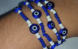 Blue Beads Evil Eye