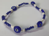 Blue Beads Evil Eye