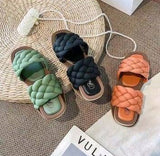 Marvelous Jelly Woven Style casual sandals