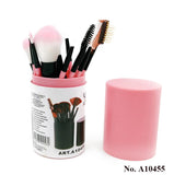 High Quality 12 pcs. make up brush set with travel case