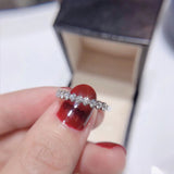 ICAHKYRA01152 Simple designs 3A Zircon Ring for women