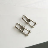 U Shape Chain Earrings