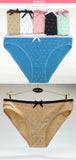 Cute Dog Footprints Young Ladies Panties 89197