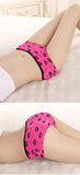 New Style Fashion Lipstick Prints Shorts Cotton Sexy Woman Panty 89209