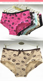 New Style Fashion Lipstick Prints Shorts Cotton Sexy Woman Panty 89209