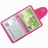 12 Slots Faux Leather card holder