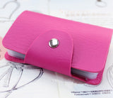 12 Slots Faux Leather card holder
