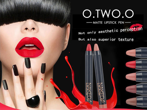 O.TWO.O Matte Lipstick Pen High Quality Long-lasting Waterproof
