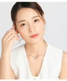 ICAHKYNL080 CZ Necklaces Heart Shape Shine 3A Zircon Necklaces