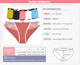 89417 Panties Girl Briefs Sexy Comfort Breathable Cotton Sexy Ladies Underwear