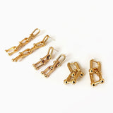 U Shape Chain Earrings