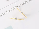 Minimalist Solitaire 14k Gold Plated AAA CZ Zircon Ring R246