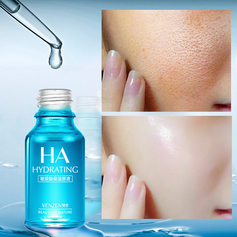 VENZEN HA Hyaluronic Acid Serum Moisturizing Face Essence Anti Wrinkle Acne Treatment Skin Care 15ml