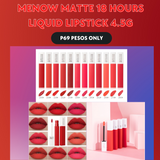 Menow Matte 18 Hours Liquid Lipstick 4.5g