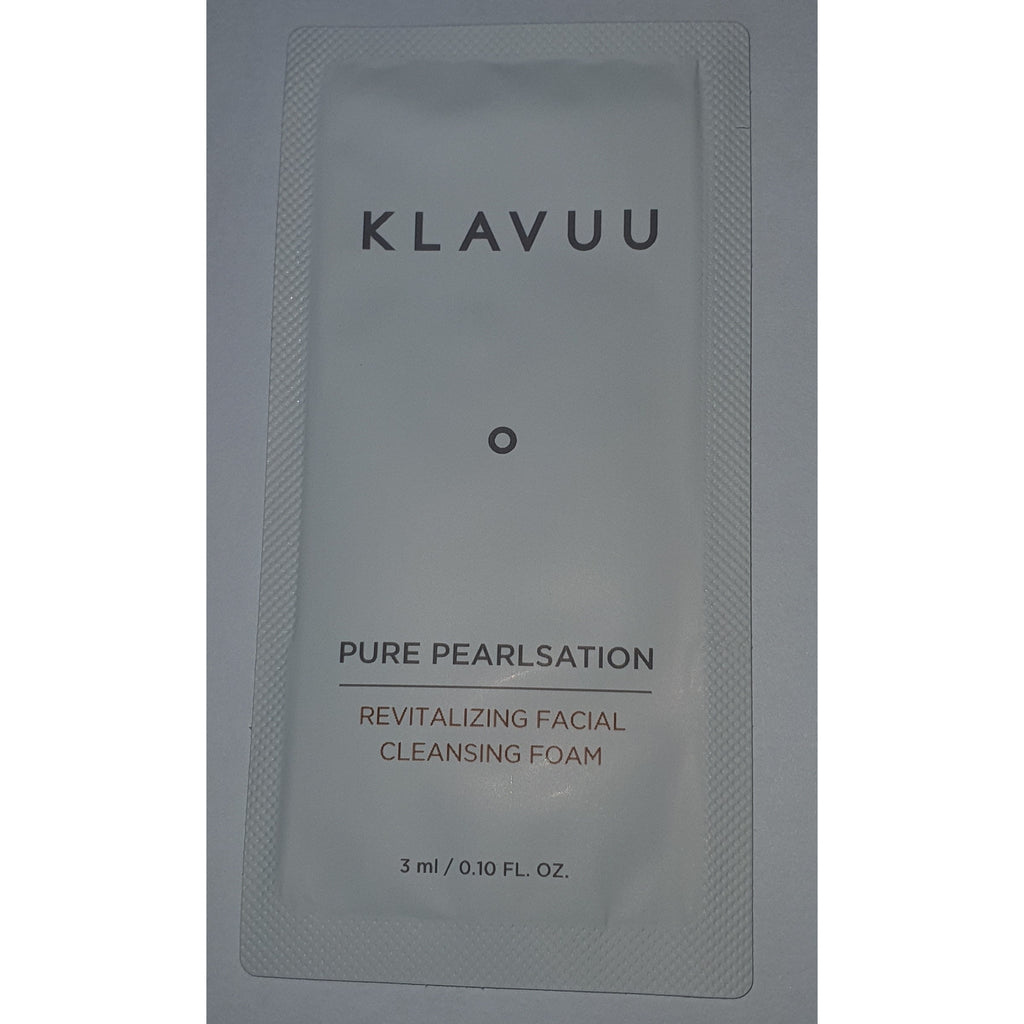 KLAVUU Pure Pearlsation Revitalizing Facial Cleansing Foam Trial size