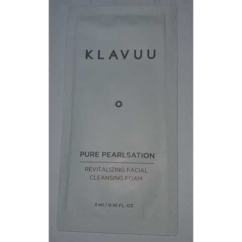 KLAVUU Pure Pearlsation Revitalizing Facial Cleansing Foam Trial size