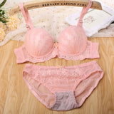 681 Peach Bra Set