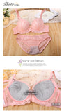 681 Peach Bra Set