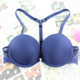 2038 Blue Bra Set
