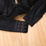 1980 Black Bra Set
