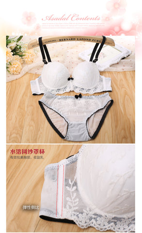 681 Black Bra Set